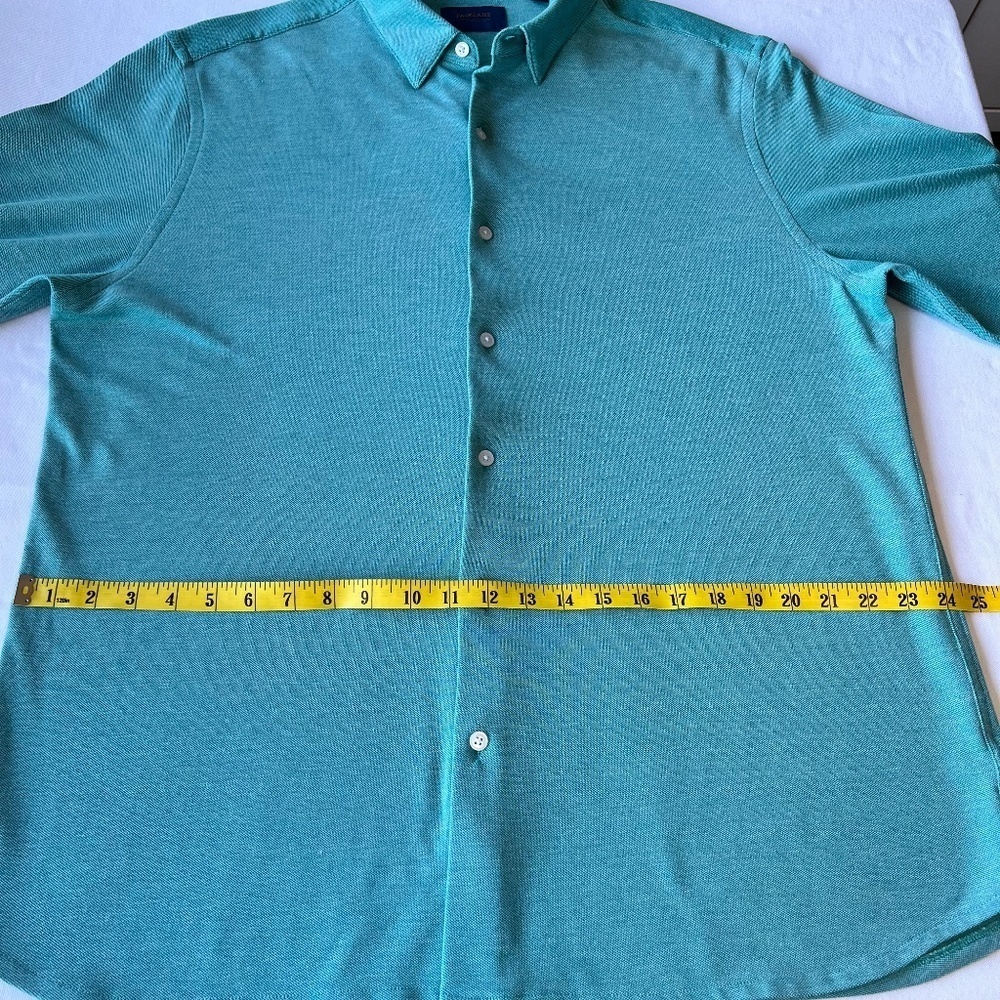 Fairlane Performance Pique Button Down Long Sleev… - image 4